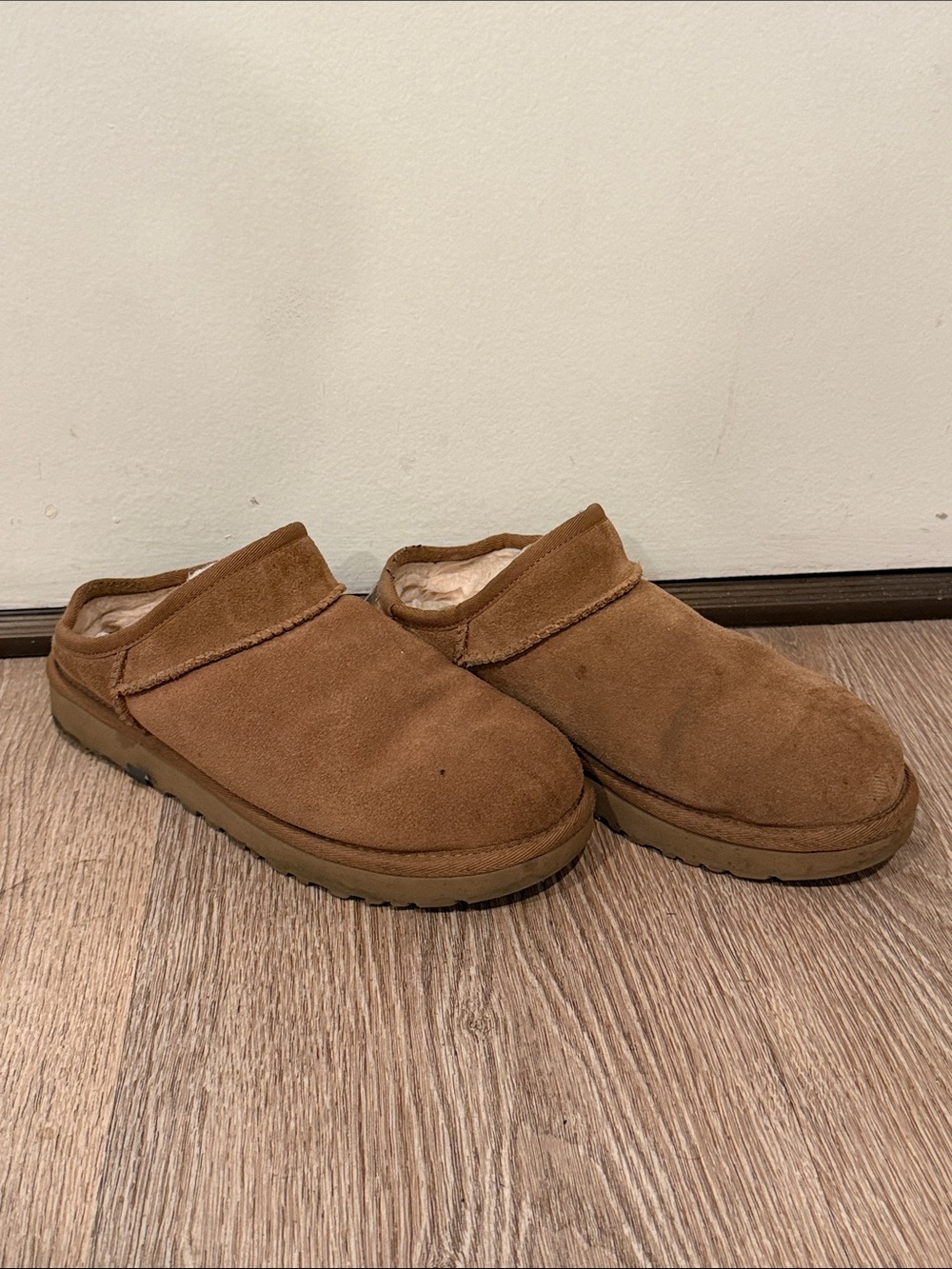 UGG Women's Cozy Suede Slip-On Clog - Chestnut